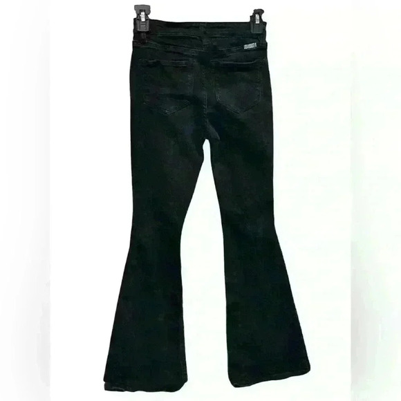 🎉Host Pick times 2 🎉KanCan Petite Black high rise bootcut jeans size 1/24 - Picture 6 of 11